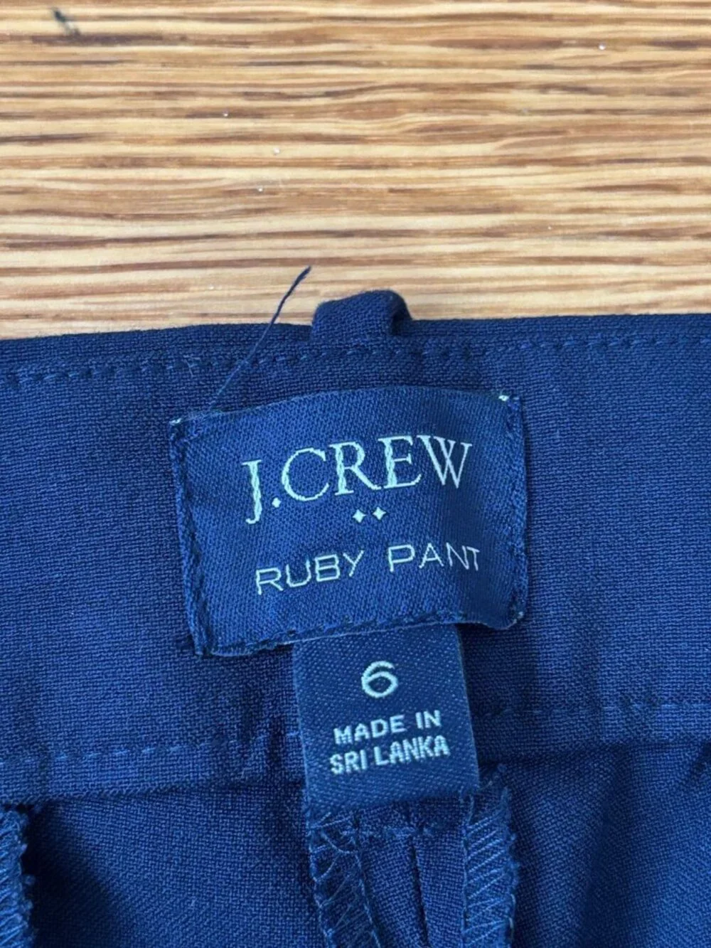 J. Crew Navy Cropped Ankle Pants